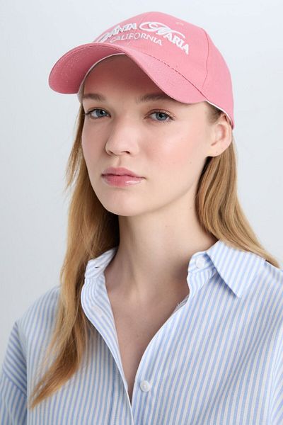 DeFacto Women's Label Printed Woven Baseball Basketball Cap D7993Ax25Sm
