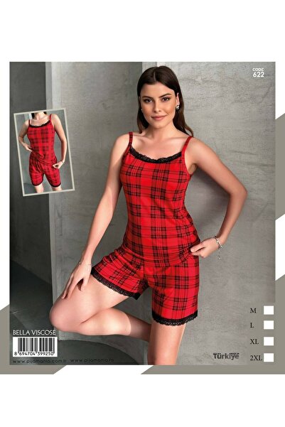 Hirazenmoda Γυναικείο σετ πιτζάμα με σορτς με λουράκια