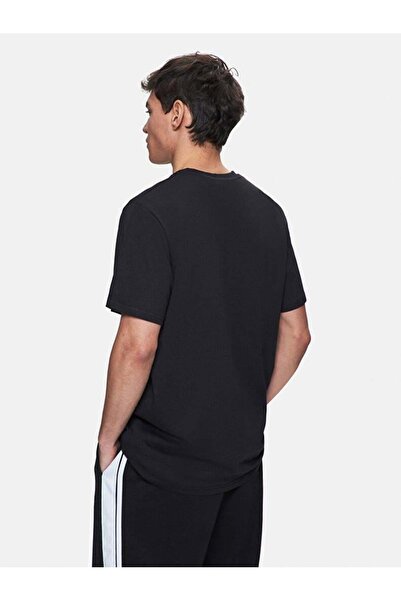 Ltb Ronala Siyah Erkek Sıfır Yaka Kısa Kol T-Shirt 1225841766089200