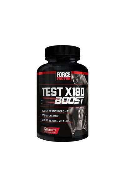 force factor Test X180 Boost 9-in-1 Testosterone Support for Men 120 Capsules