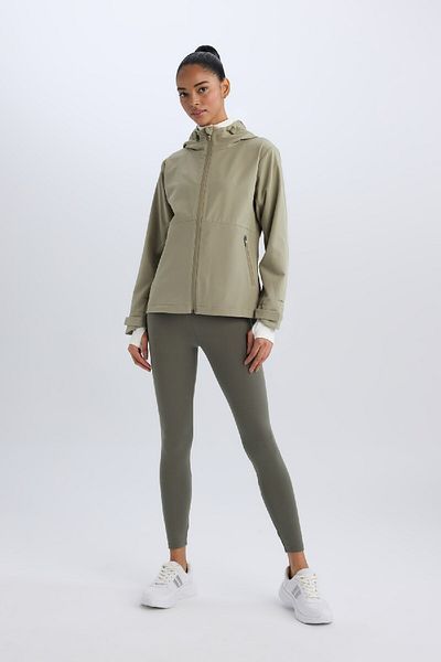 DeFacto Door Fit Water Repellent, Flexible Texture with Zippers, Seasonal Coat D6084Ax25Sp