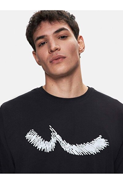 Ltb Ronala Siyah Erkek Sıfır Yaka Kısa Kol T-Shirt 1225841766089200