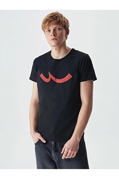 Ltb Ανδρικό μπλουζάκι με κοντό μανίκι με λαιμόκοψη Peyoro Black 1225841826089200