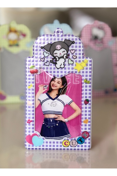umut albüm Holder Fotokart Koruyucu Card Holder Sanrio Pc Holder Kpop Fotokar...
