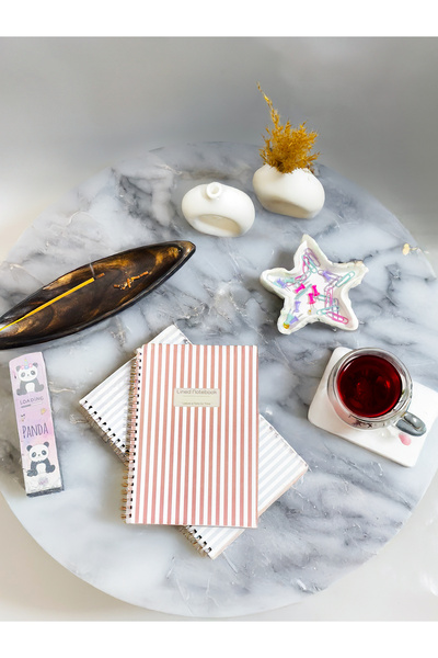 VERONA NOTE A5 Spiralli Karton Kapak Çizgili Okul Defteri 80 yaprak 2'li Set