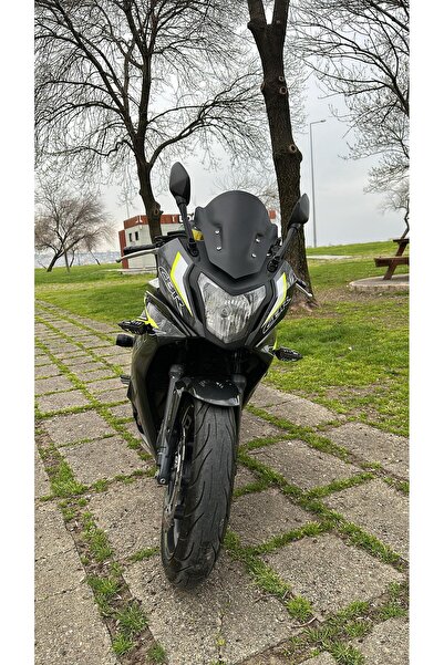 Motiker Honda Cbr 650F Kafa Grenaj Sticker Neon Beyaz CBR Yazılı