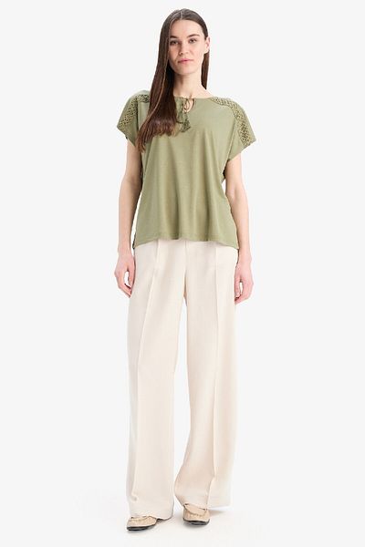 DeFacto Crew Neck Short Sleeve T-Shirt C1874Ax25Sp