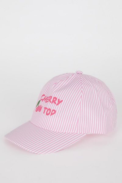 DeFacto Girl's Striped Cap Hat D8426A825Sm