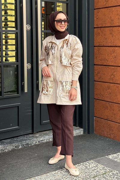 Moodbasic Trench Ma25.01 Beige