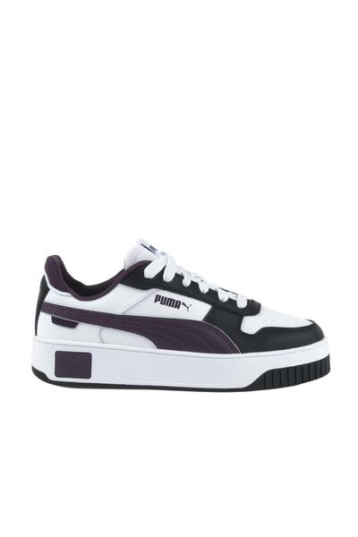 Puma 389390 27 Carina Street Beyaz-Mor-Siyah Kadın Spor Ayakkabı