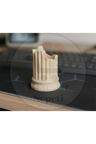 Bi'şeyler Sepeti Ruins Fragment Desk Holder Ruins Fragment Pen Holder