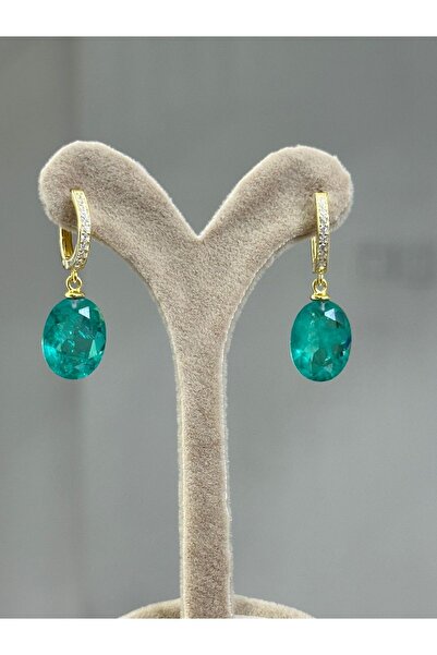 DURAN TAKI TASARIM Parabia Turmalin Gümüş Küpe