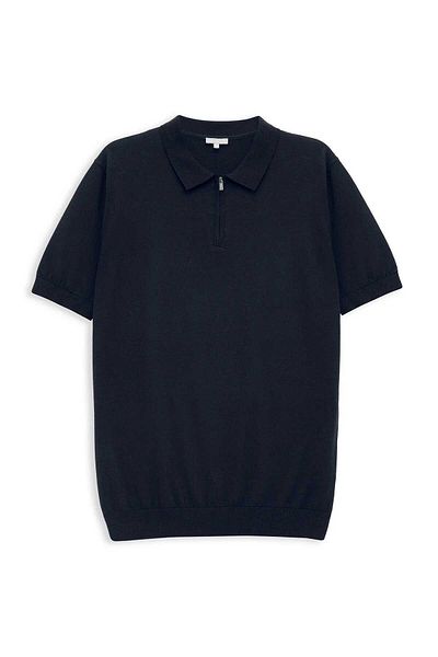 Boris Becker Πλεκτό Nood Navy Blue Color Polo γιακά