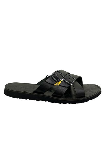 Dockers By Gerli 216360   Black Men's Leather Slippers