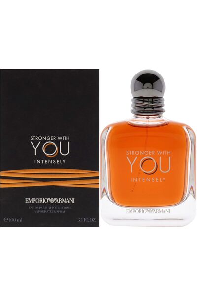 Giorgio Armani Emporio Armani Stronger With You Intensely Men Eau de Parfum, 3.4 oz