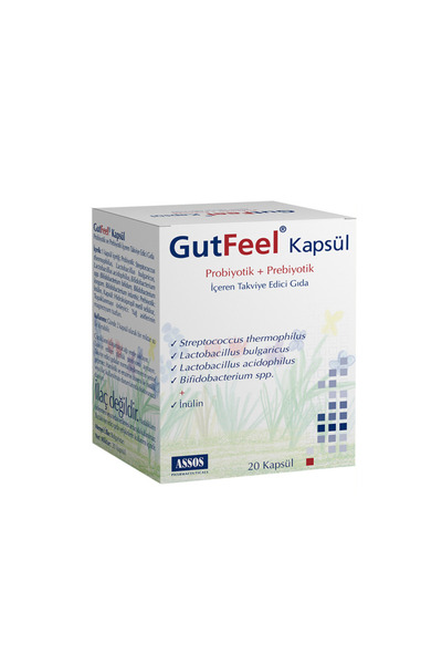 Assos İlaç GutFeel Kapsül - 20 Kapsül