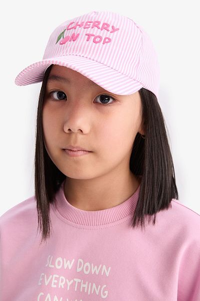 DeFacto Girl's Striped Cap Hat D8426A825Sm