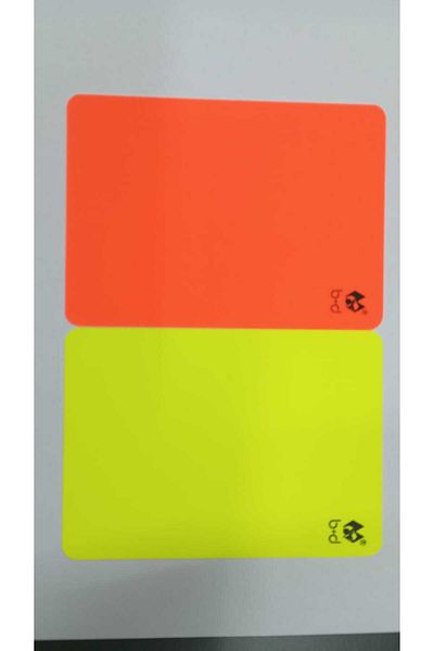 HAKEMSTORE Yellow&Red European Card 12X9 Size Matte