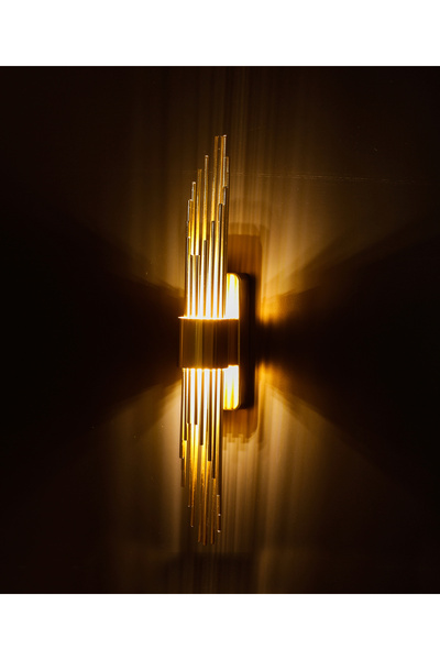 Genel Markalar Modern Duvar Aplik Duvar Lambası İç Mekan Duvar Apliği Aurora Beam DZ1080GOLD