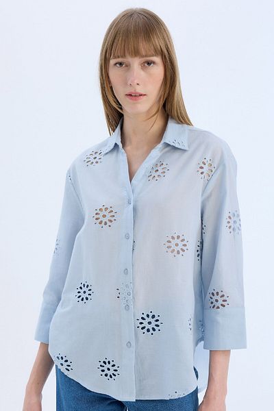 DeFacto Cămașă oversize cu mânecă lungă Brode B5419AX25SP