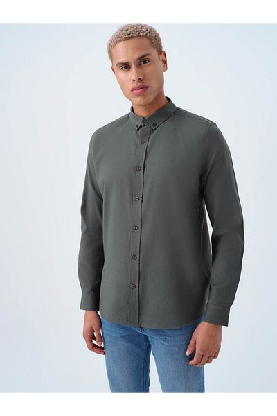 Loft Regular Fit Khaki Men's Shirt Lf2037403