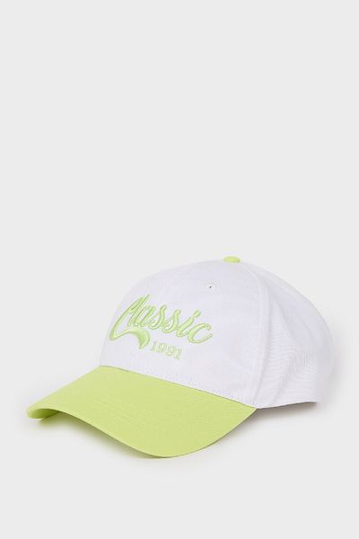 DeFacto Women's Label Printed Woven Baseball Basketball Cap D9473Ax25Sm