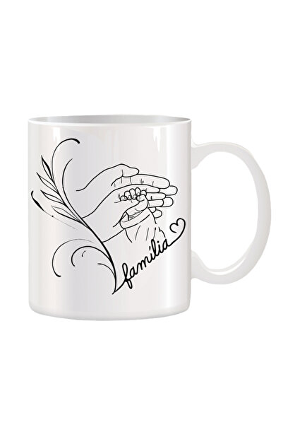 OEM Cana personalizata din ceramica alba Family, INOVATIX®. 330 ml