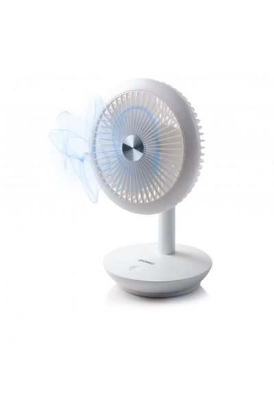 Domo Portable mini fan with 4 speeds DO8147, 25 W, battery powered via USB