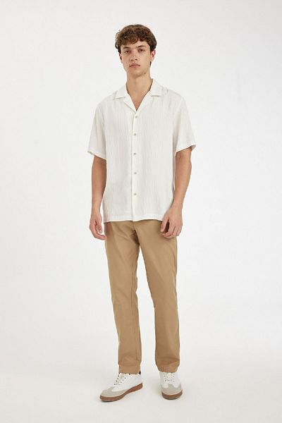 DeFacto Regular Fit Apache Lapel Short Sleeve Shirt D9540Ax24Hs
