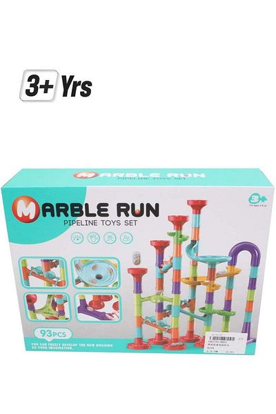 FULLJOY Marble Run 93-Piece Pipe Playset 22-1983791