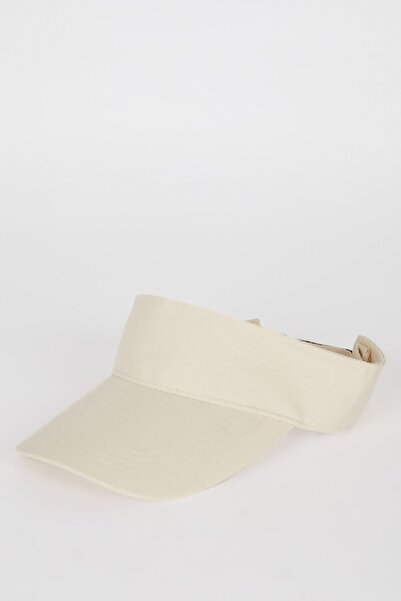 DeFacto Kadın Keten Vizör Şapka D9476AX25SM