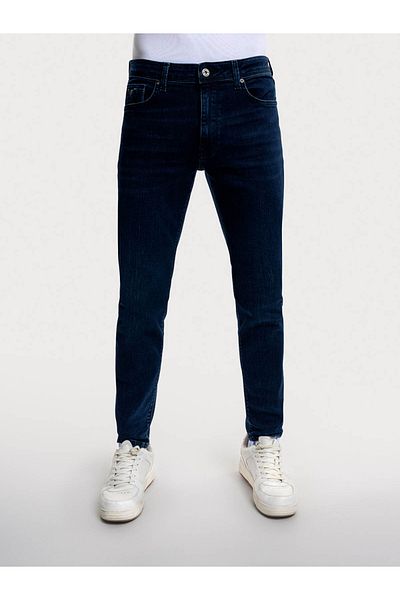 Loft Ανδρικό τζιν παντελόνι Justin Skinny Fit Dark Blue Lf2035717