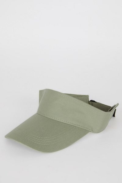 DeFacto Women's Label Printed Woven Visor Hat D9475Ax25Sm