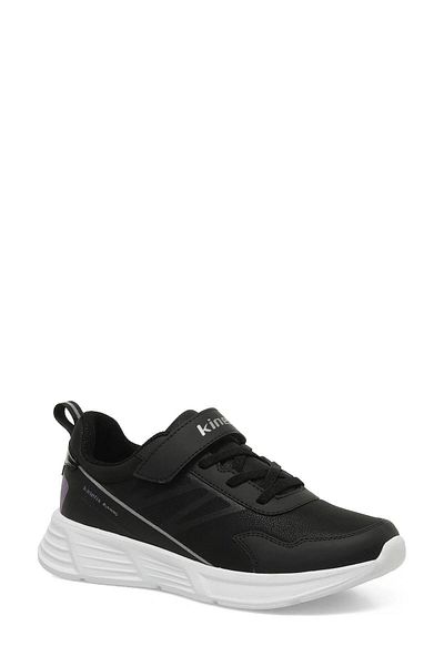 Kinetix 101741864   Rugos Pu J Negru-violet Argintiu Pantofi sport pentru fete
