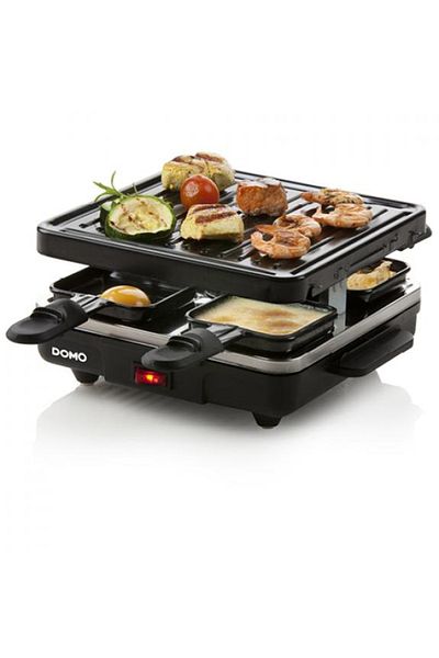 Domo Gratar raclette pentru 4 persoane DO9147G, 600 W