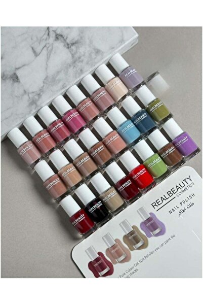 real beauty ريال بيوتي طقم طلاء أظافر