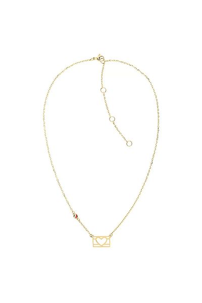 Tommy Hilfiger Colier din oțel inoxidabil nuanță auriu pentru femei
