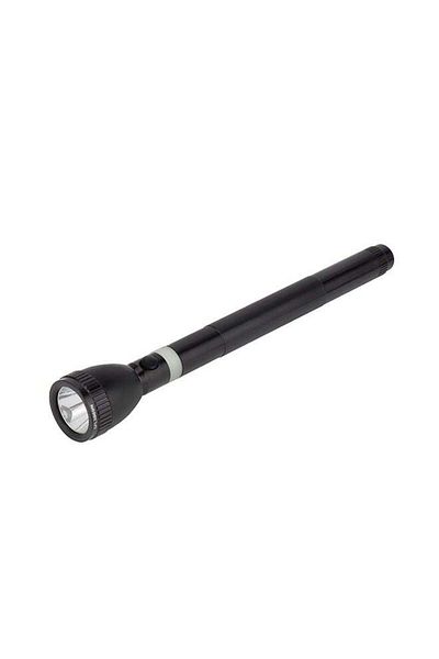 Geepas Rechargeable LED Flashlight with Aircraft Grade Aluminum Body, Hyper Bright Microchip LED