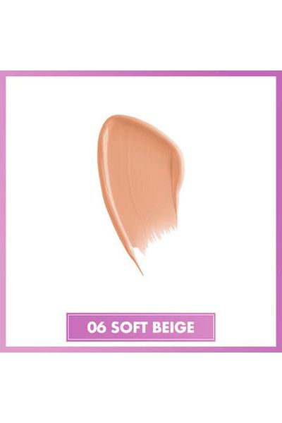 NYX Effective Blur Tint Foundation 06 Soft Beige Skinje