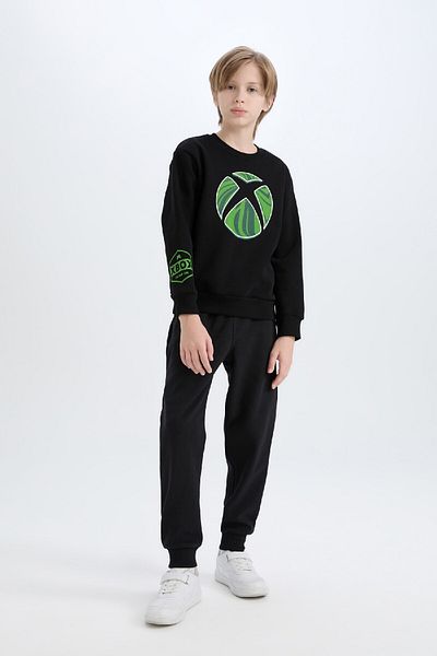 DeFacto Момчешки суитшърт с кръгло деколте Xbox D6744a824wn