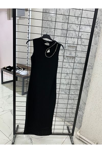 iyzi İyzi Damla Low-Cut Stylish Evening Dress