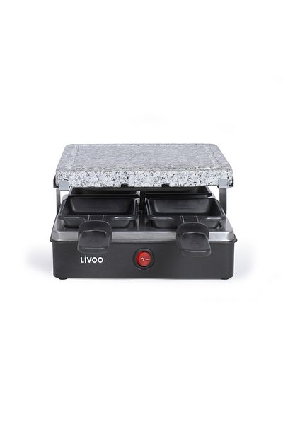 LİVOO Gratar raclette Livoo DOC242 pentru 4 persoane, 600 W
