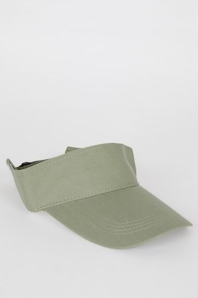 DeFacto Women's Label Printed Woven Visor Hat D9475Ax25Sm