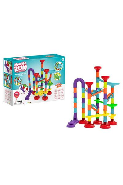 FULLJOY Marble Run 76-Piece Pipe Playset 22-2145574