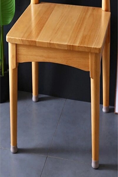 Genel Markalar 12'li Kaydırmaz Çizdirmez A Kalite Mobilya Sandalye Masa Zemin Silikon Koruyucu Pabuç Ayak Kılıf