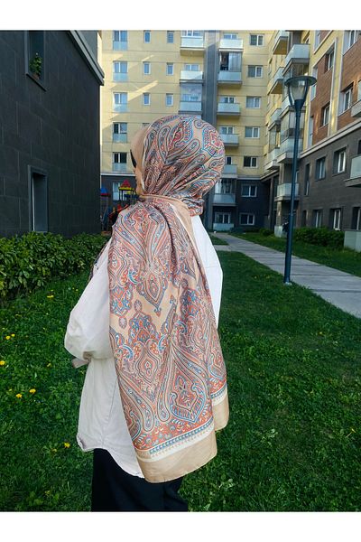 efdal şal eşarp Etros Pattern Indian Cotton Shawl
