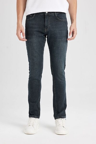 DeFacto Pedro Slim Fit Regular Waist Skinny Leg Jeans - E0164ax24au
