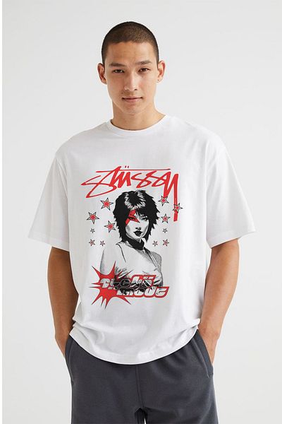 Grove Fashion Y2K Women's Printed Unisex Oversize T-Shirt