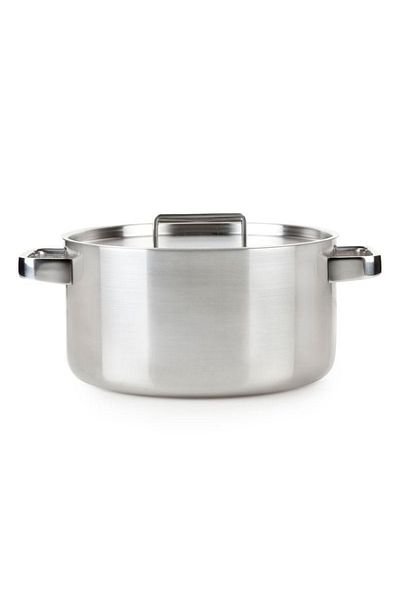Domo Healthy and tasty HT1004 stainless steel pot with lid, 24 cm, 5 L
