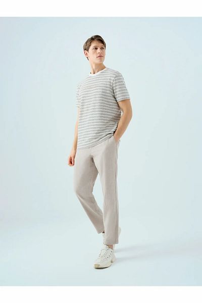 Loft Men's Ecru Lf 2038537   Ecru m Tss Shirt Lf 2038537 -Ecru
